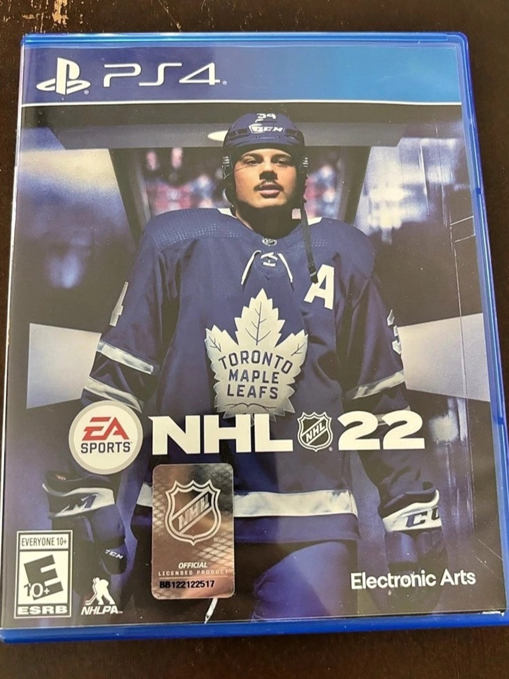 NHL 22 Sony PlayStation 4 PS4 EA Sports Ice Hockey Video Game With Case